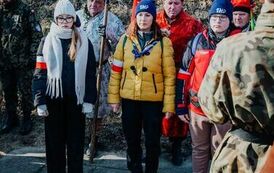 VI MARSZ POWSTAŃC&Oacute;W STYCZNIOWYCH STASZ&Oacute;W - KUROZWĘKI  w Roku Jubileuszowym 500 - lecia miasta Staszowa (21.02.2025 r.) 168