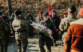 VI MARSZ POWSTAŃC&Oacute;W STYCZNIOWYCH STASZ&Oacute;W - KUROZWĘKI  w Roku Jubileuszowym 500 - lecia miasta Staszowa (21.02.2025 r.) 171