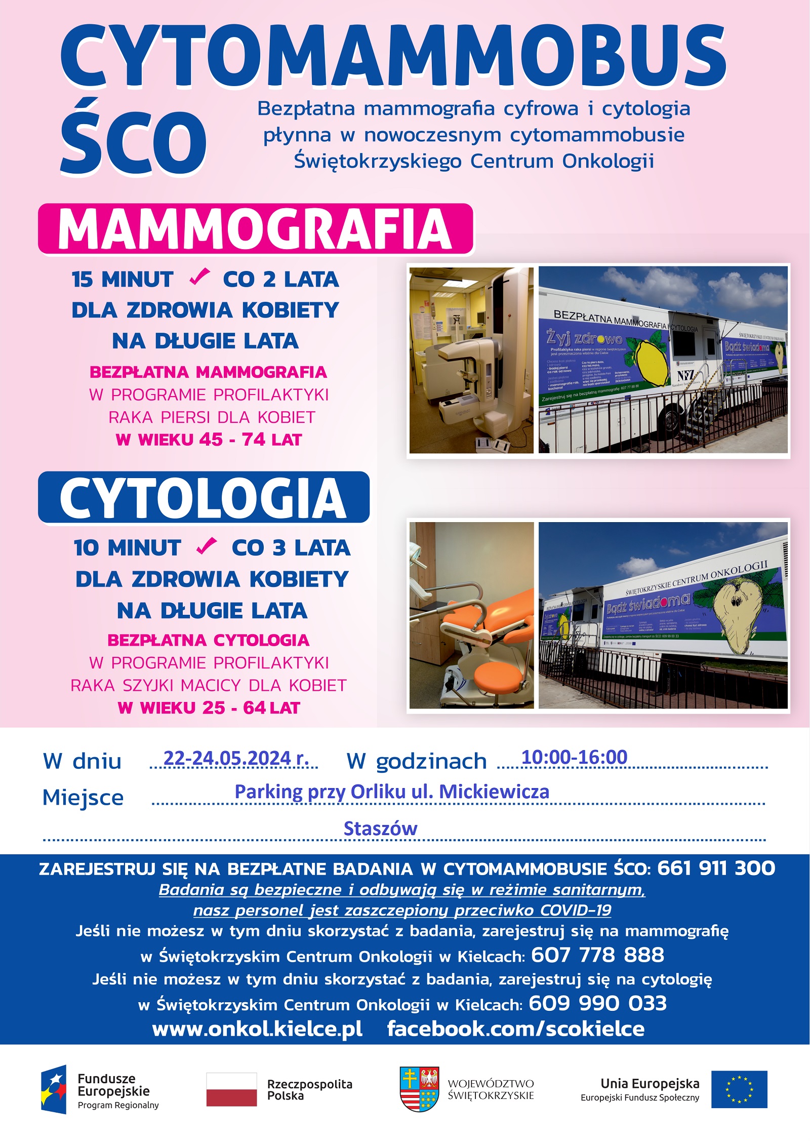 plakat dotyczący wizyty Cytomammobusa