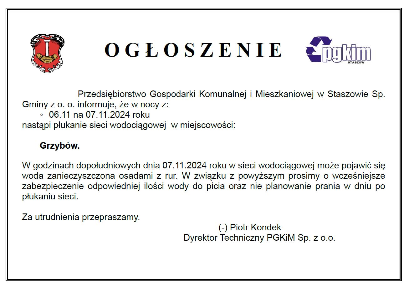 ogłoszenie