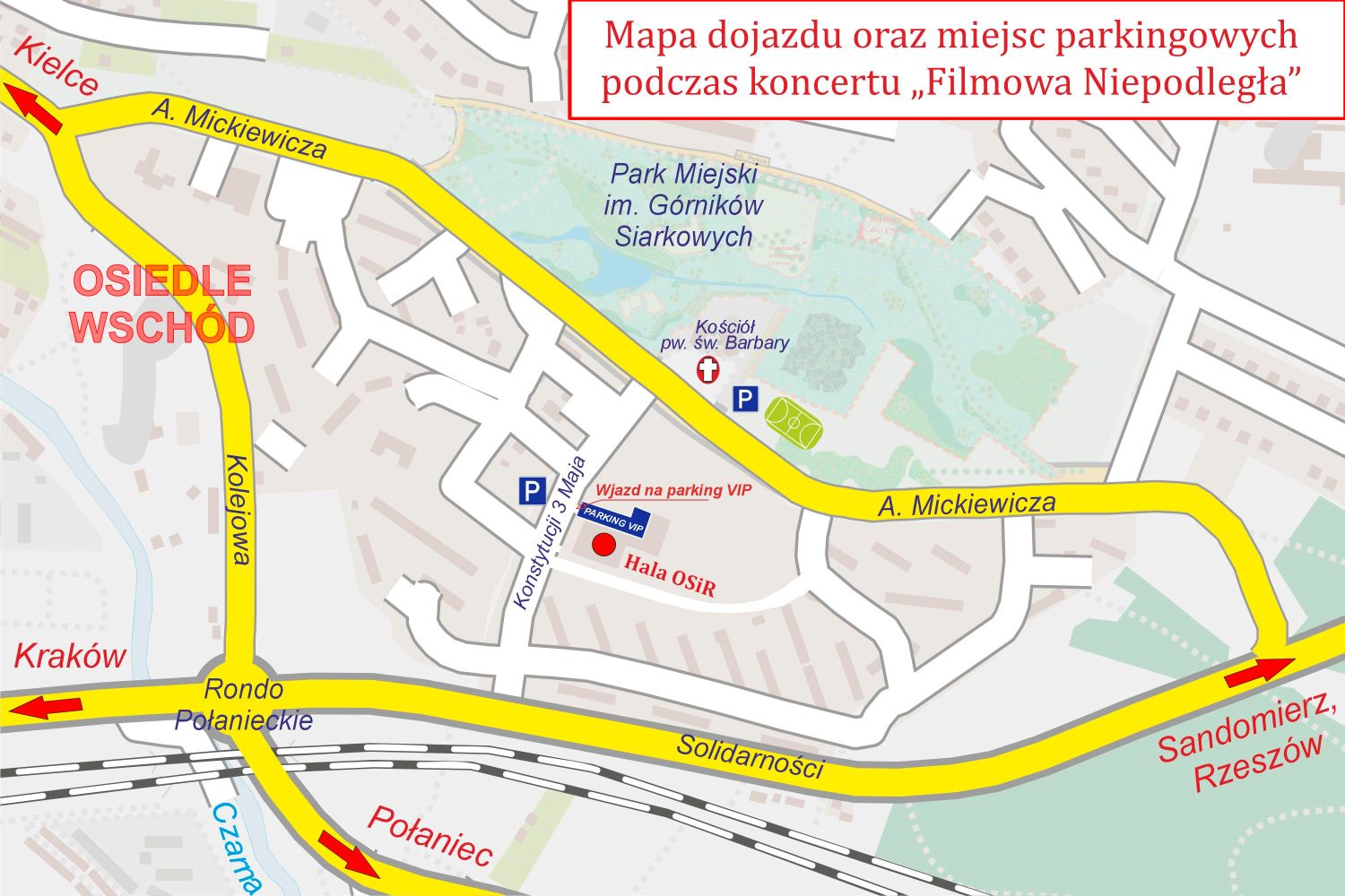 mapka koncert