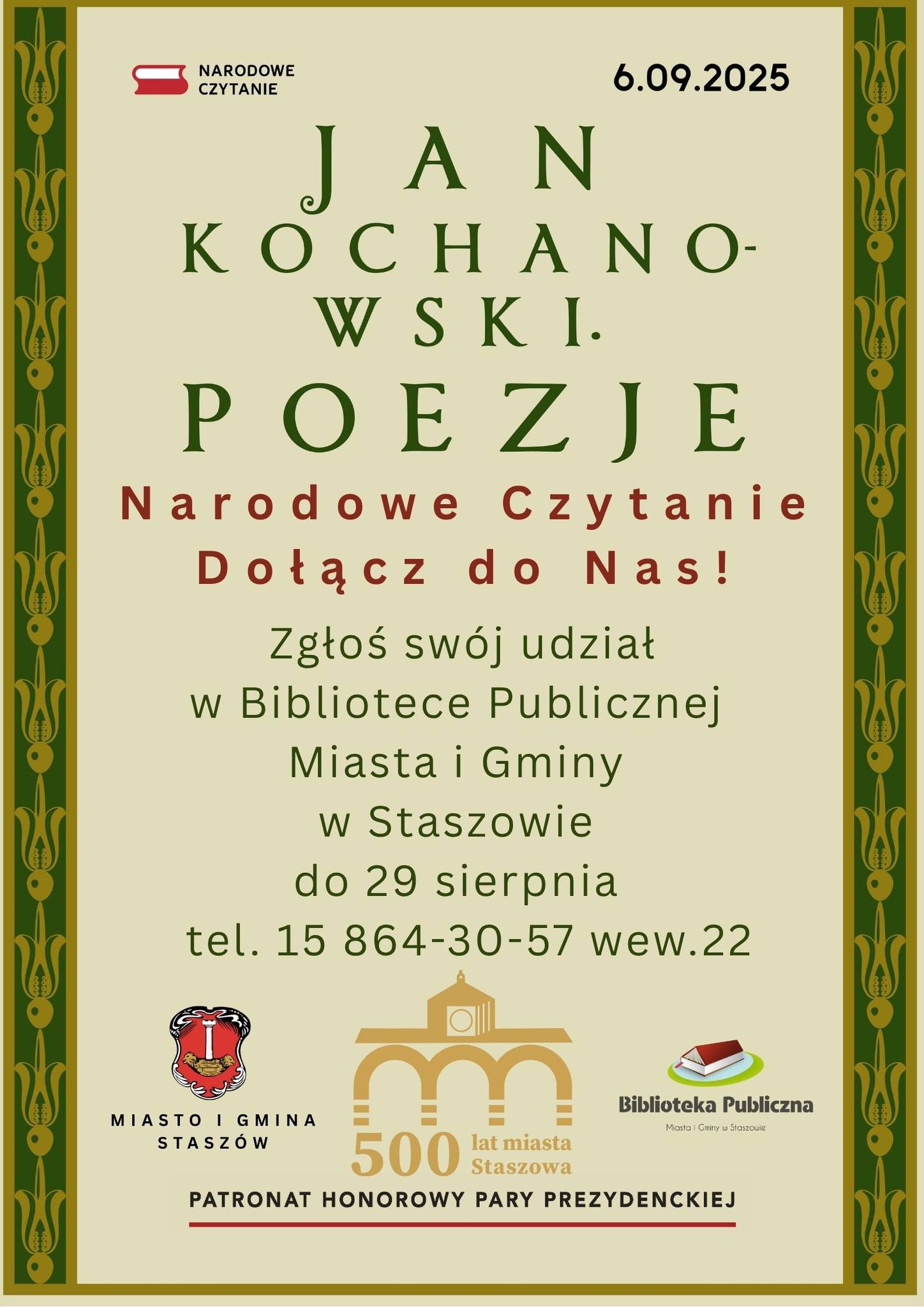 plakat - info. niżej