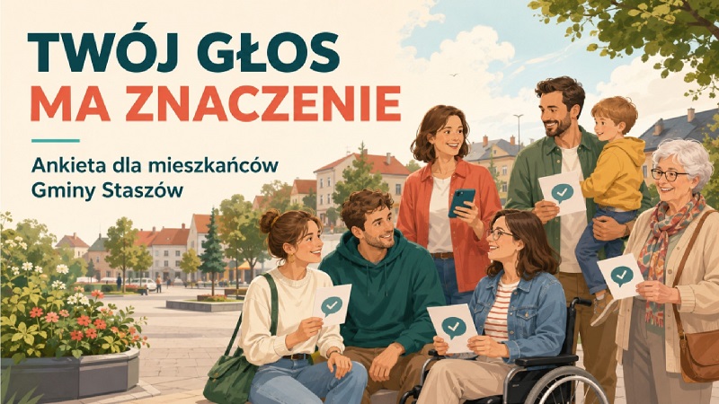 Grafika: Badanie mieszkańc&oacute;w Gminy Stasz&oacute;w na&nbsp;potrzeby opracowania &bdquo;Gminnej Strategii Rozwiązywania Problem&oacute;w Społecznych na&nbsp;lata 2027-2037&rdquo;