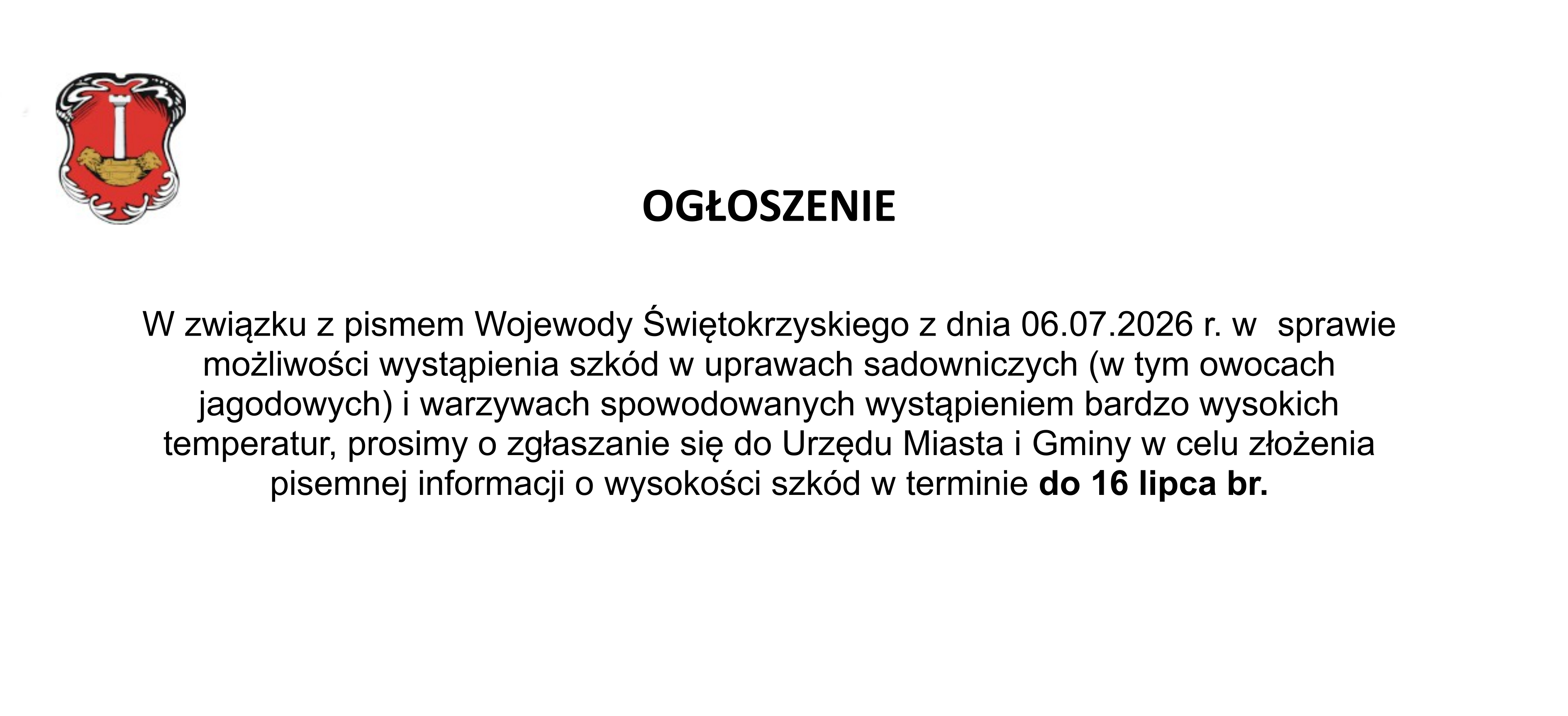 og&not;oszenie tekst pod spodem