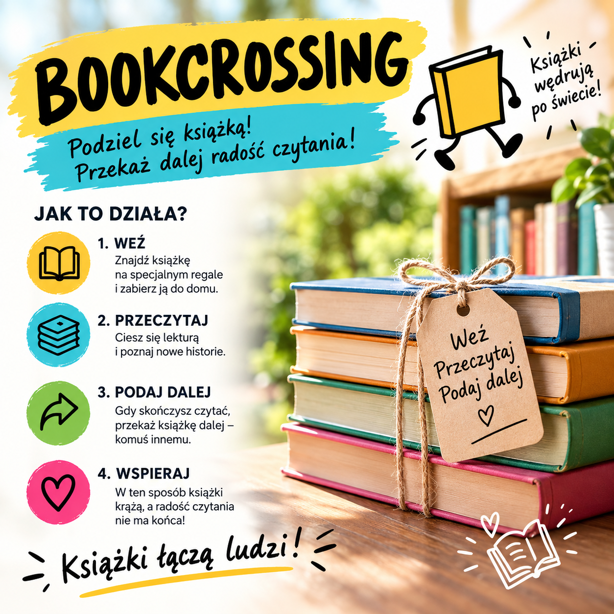 BOOKCROSSING &ndash; puść książkę w&nbsp;świat!