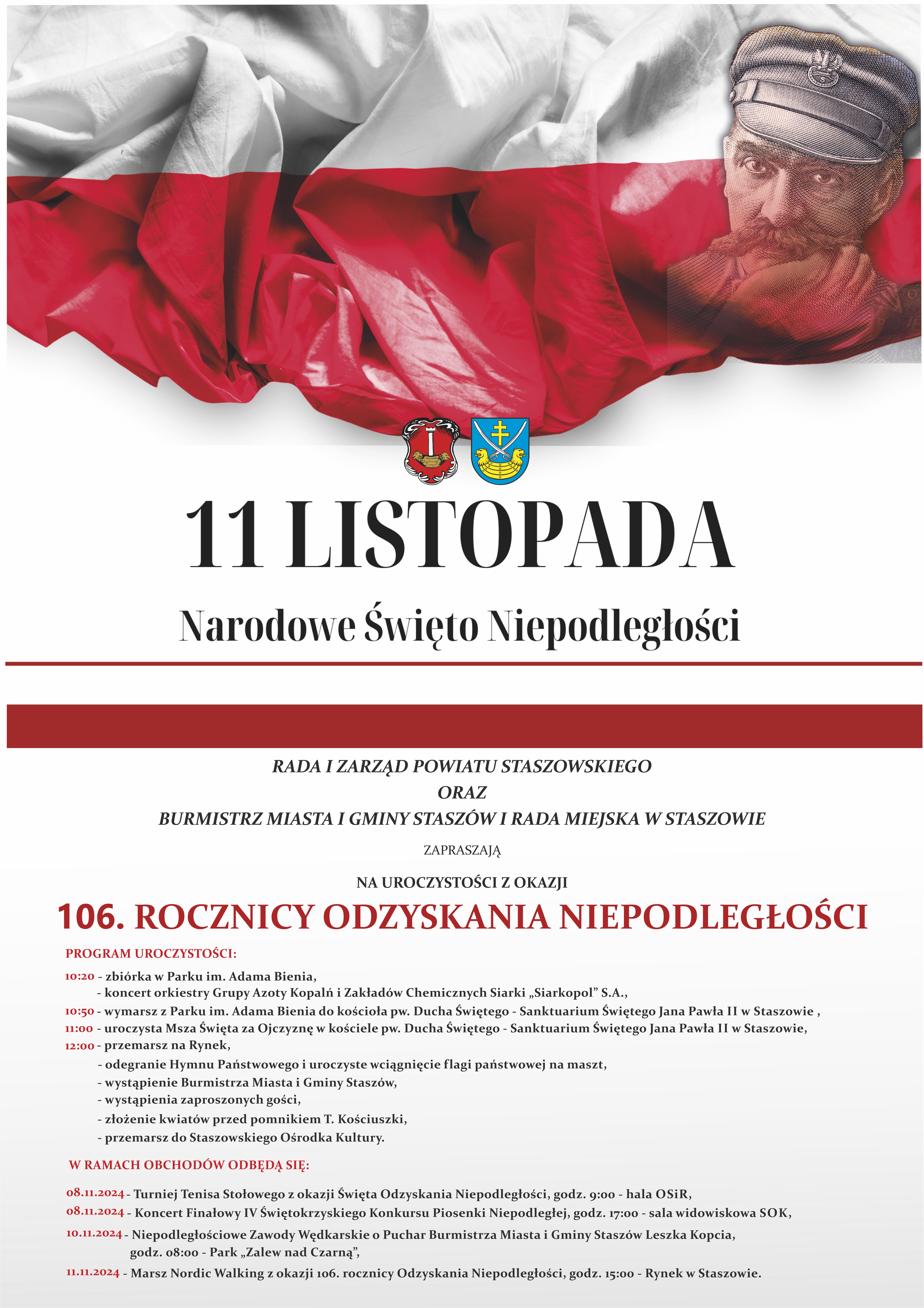 Plakat: Narodowe Święto Niepodległości