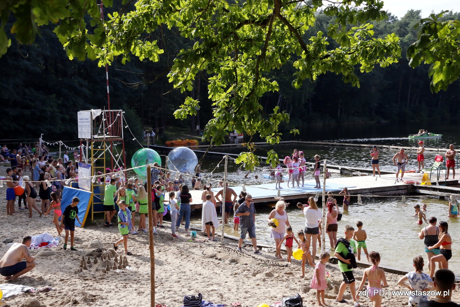 festyn na plaży