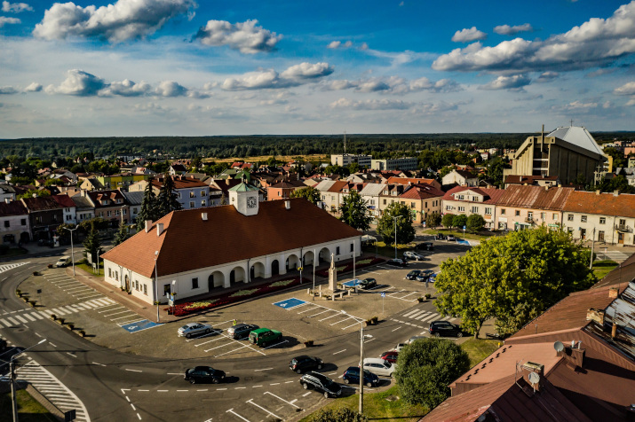 Rynek w  Staszowie