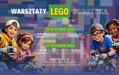 Zdjęcie do Warsztaty LEGO Robotyka