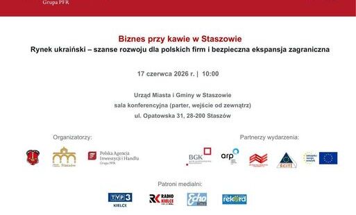 Zdjęcie do &bdquo;Biznes przy kawie w Staszowie&rdquo; &ndash; spotkanie informacyjne o rynku ukraińskim i rozwoju polskich firm