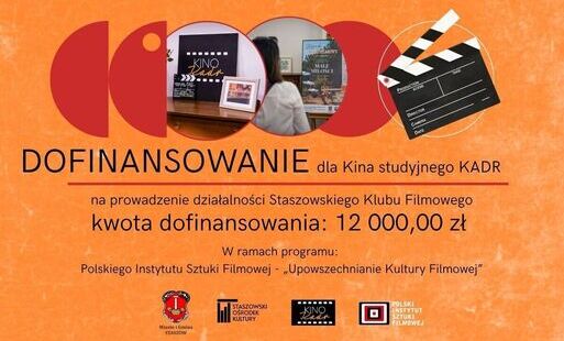 Zdjęcie do Kino Kadr z dofinansowaniem Polskiego Instytutu Sztuki Filmowej