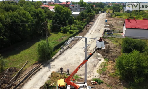 Zdjęcie do stv.info: Krakowska już gotowa, Słoneczna w budowie. Stasz&oacute;w inwestuje w drogi