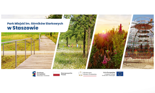 Zdjęcie do Kompleksowe zagospodarowanie obszar&oacute;w zielonych na terenie miasta Stasz&oacute;w