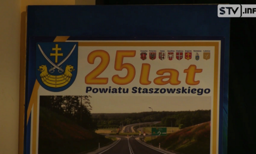 Logo 25 lat powiatu