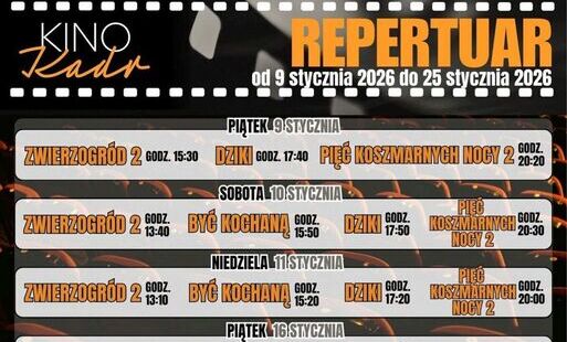 Zdjęcie do Nowy repertuar Kina Kadr &ndash; sprawdź seanse od 9 do 25 stycznia 