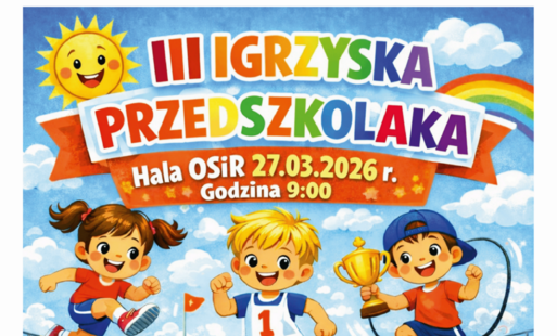 Zdjęcie do  III Igrzyska Przedszkolaka w Staszowie