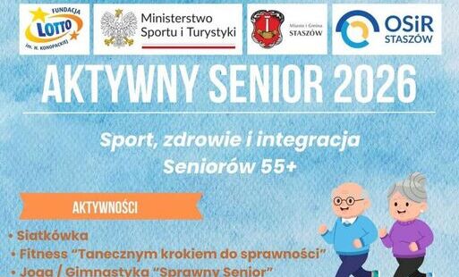Zdjęcie do Aktywny Senior 2026 &ndash; wydarzenie towarzyszące Orlen Beach Volley Tour Stasz&oacute;w 2026