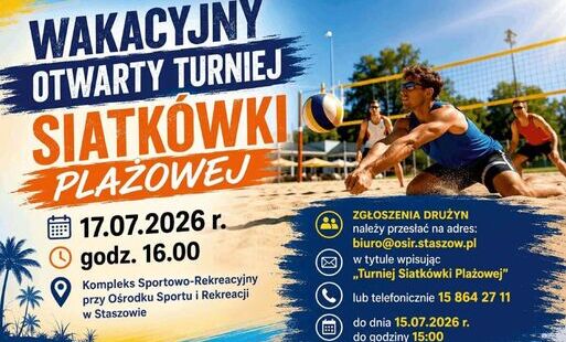 Zdjęcie do Wakacyjny Otwarty Turniej Siatk&oacute;wki Plażowej