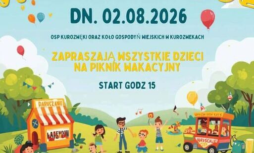 Zdjęcie do &bdquo;Gaszenie nudy w wakacje" &ndash; piknik w Kurozwękach