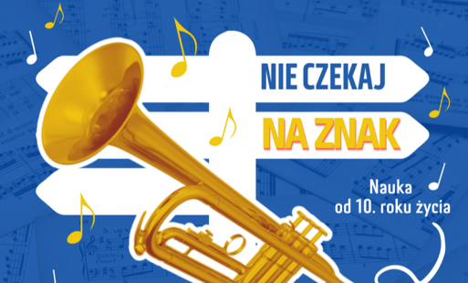 Plakat: Dołącz do Orkiestry Miasta i Gminy Staszów