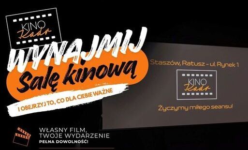 Grafika: Wynajem sali kinowej