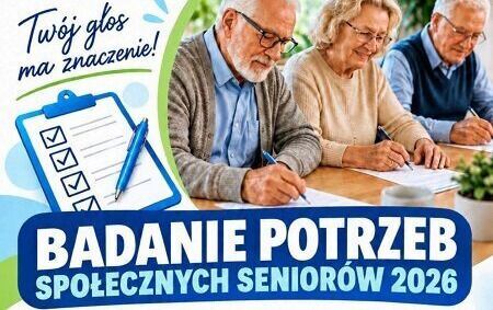 Zdjęcie do BADANIE POTRZEB SPOŁECZNYCH SENIOR&Oacute;W 2026 GŁOSU SENIORA 