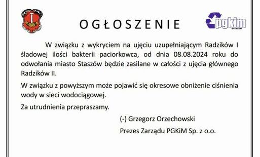 Zdjęcie do Ogłoszenie