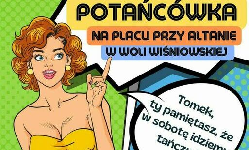 Zdjęcie do Potańc&oacute;wka przy altanie w Woli Wiśniowskiej