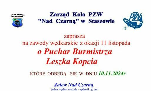 Zdjęcie do Zawody wędkarskie z okazji Święta Niepodległości