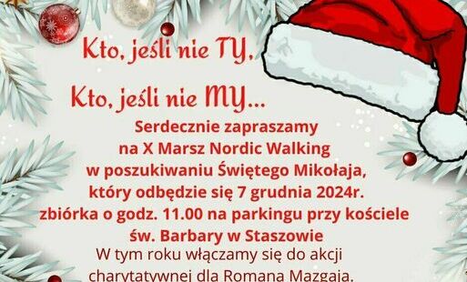 Zdjęcie do X Marsz Nordic Walking &quot;W poszukiwaniu Świętego Mikołaja&quot;