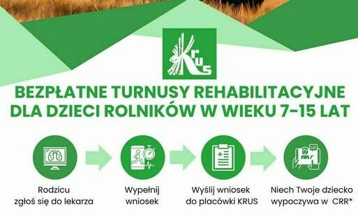 Zdjęcie do Bezpłatne turnusy rehabilitacyjne dla dzieci rolnik&oacute;w &ndash; lato 2025