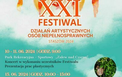 Zdjęcie do XXI Festiwal Działań Artystycznych Os&oacute;b Niepełnosprawnych
