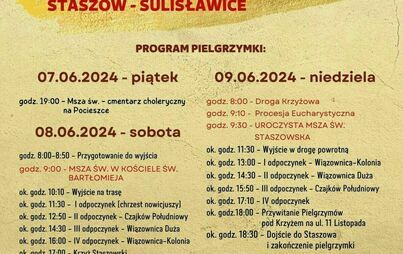 Zdjęcie do 204. Piesza Pielgrzymka Stasz&oacute;w &ndash; Sulisławice