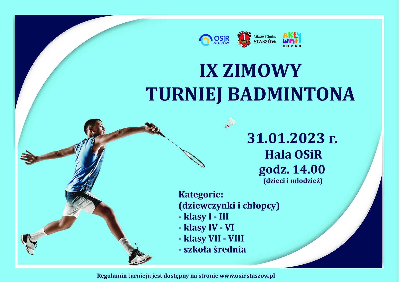 IX Zimowy Turniej Badmintona