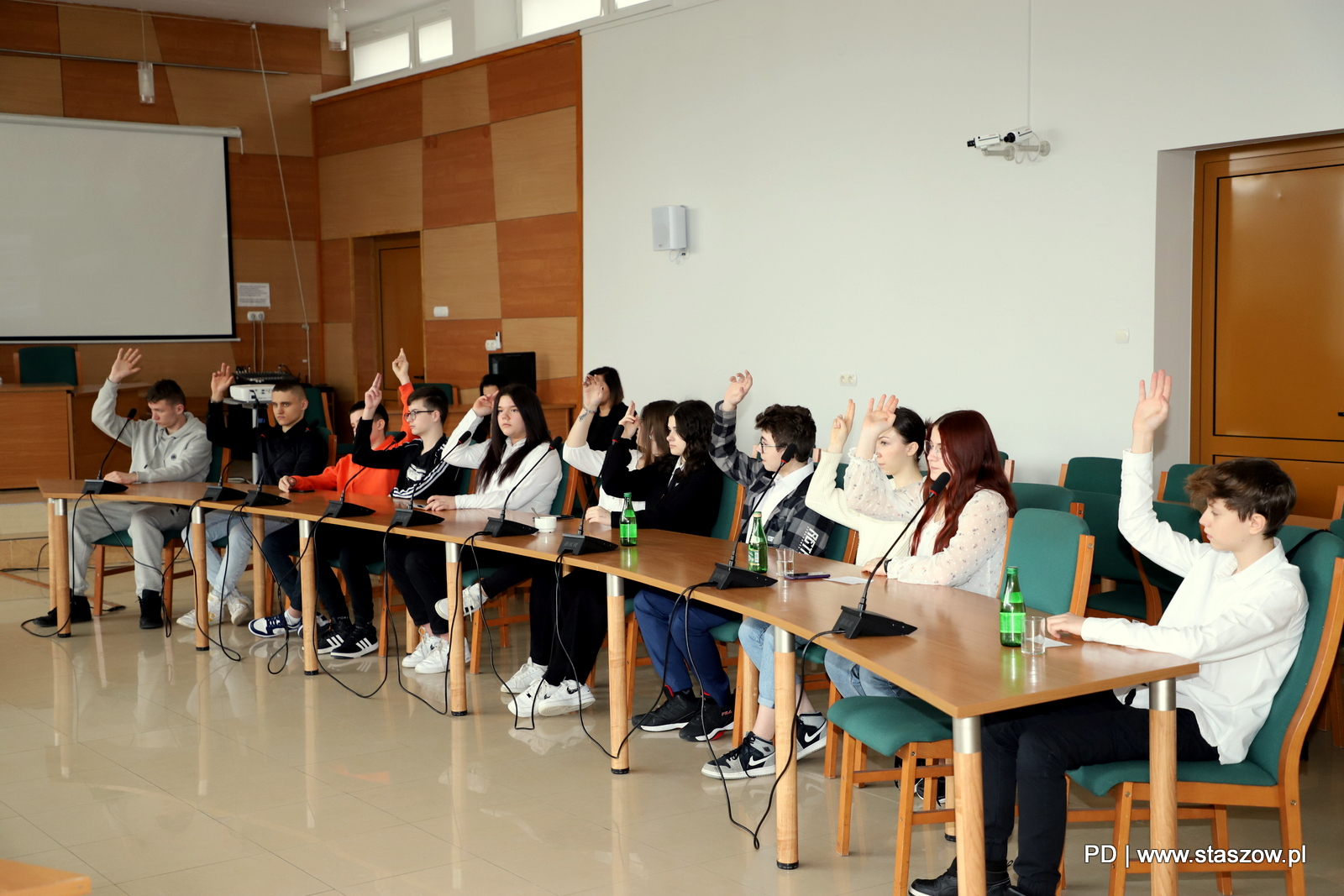  VI sesja Młodzieżowej Rady Miejskiej w Staszowie