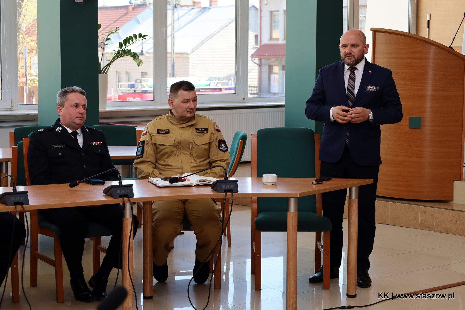 Posiedzenie Zarządu Oddziału Miejsko-Gminnego ZOSP RP w Staszowie