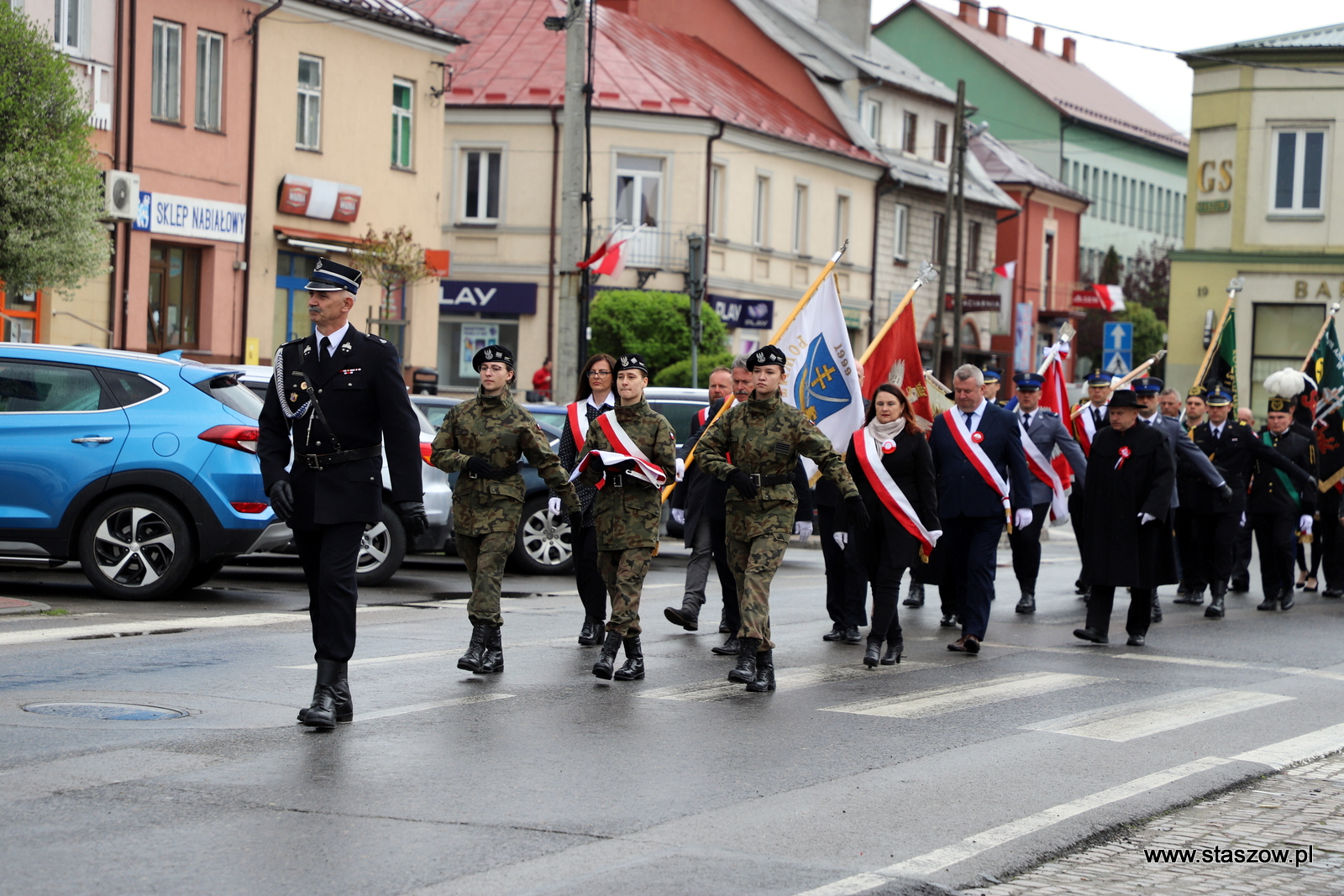Obchody 232. rocznicy uchwalenia Konstytucji 3 Maja - obchody w Staszowie