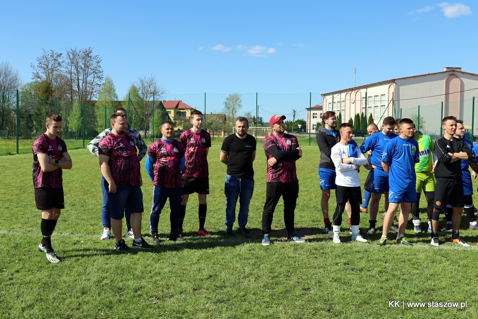 Turniej piłki nożnej w Woli Wiśniowskiej 