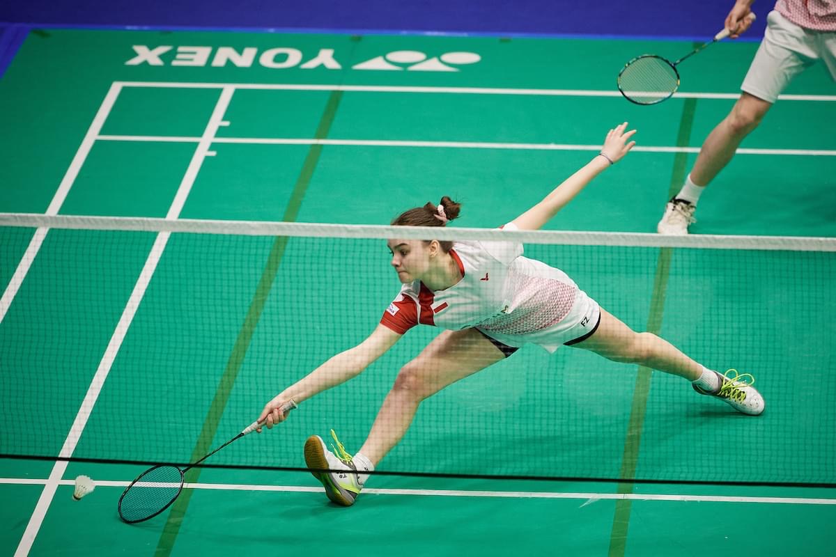 Staszowianka wywalczyła dwa medale na MPM w badmintonie