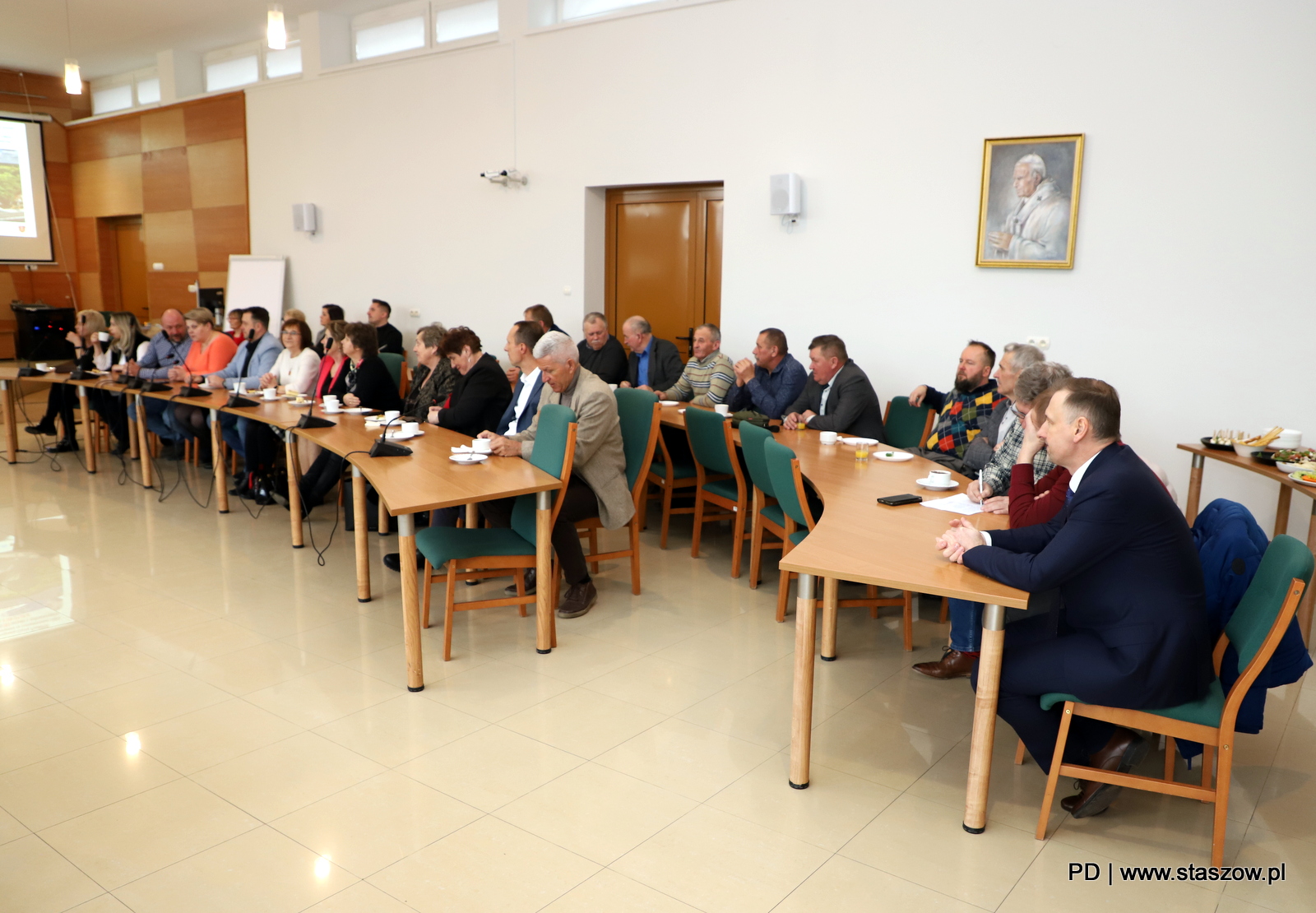 Spotkanie sołtysów w staszowskim magistracie